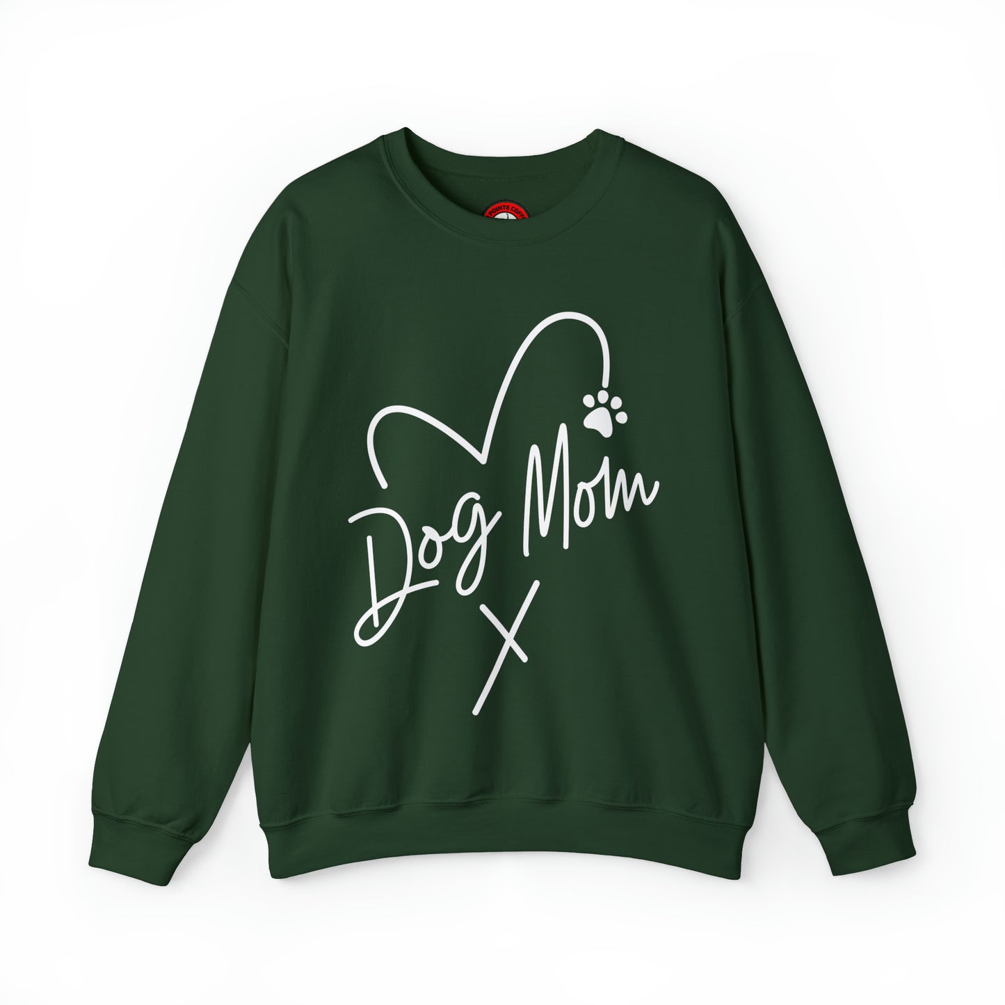 Dog Mom Heavy Blend™ Crewneck Sweatshirt