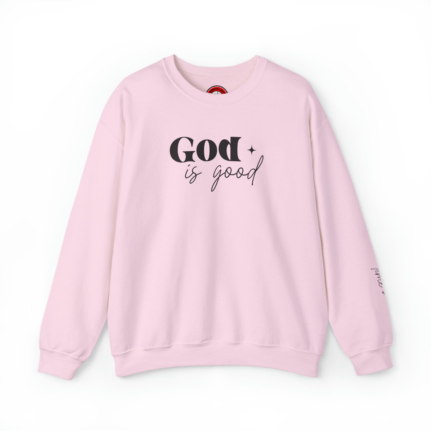 God is good all the time Heavy Blend™ Crewneck Sweatshirt