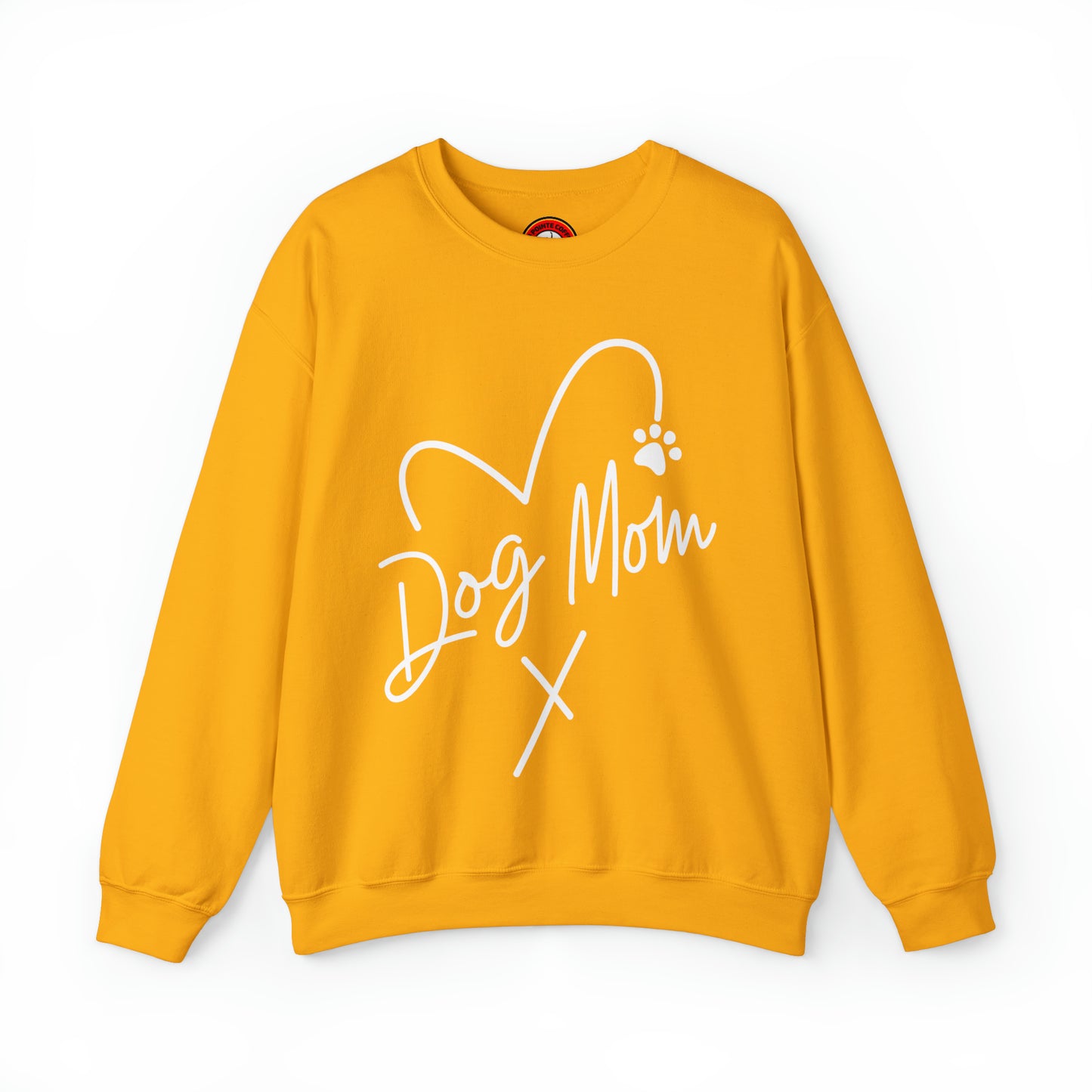 Dog Mom Heavy Blend™ Crewneck Sweatshirt