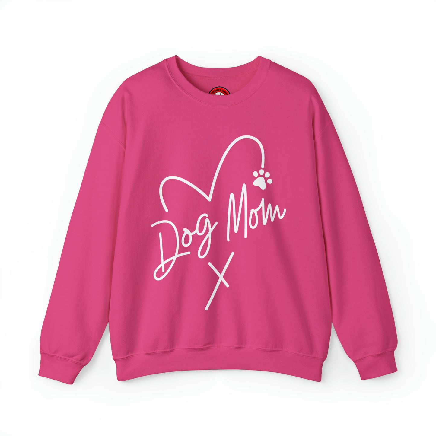 Dog Mom Heavy Blend™ Crewneck Sweatshirt