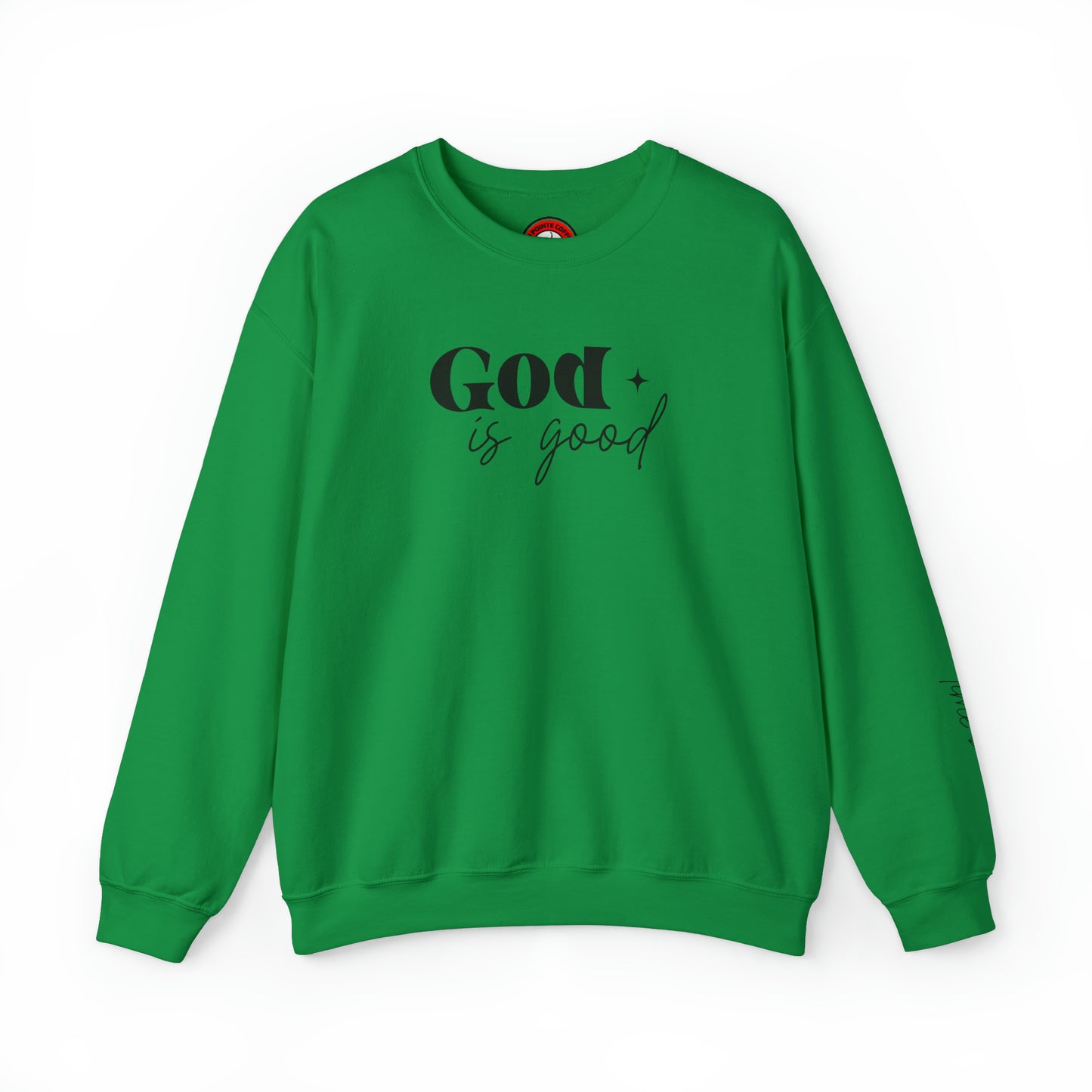God is good all the time Heavy Blend™ Crewneck Sweatshirt