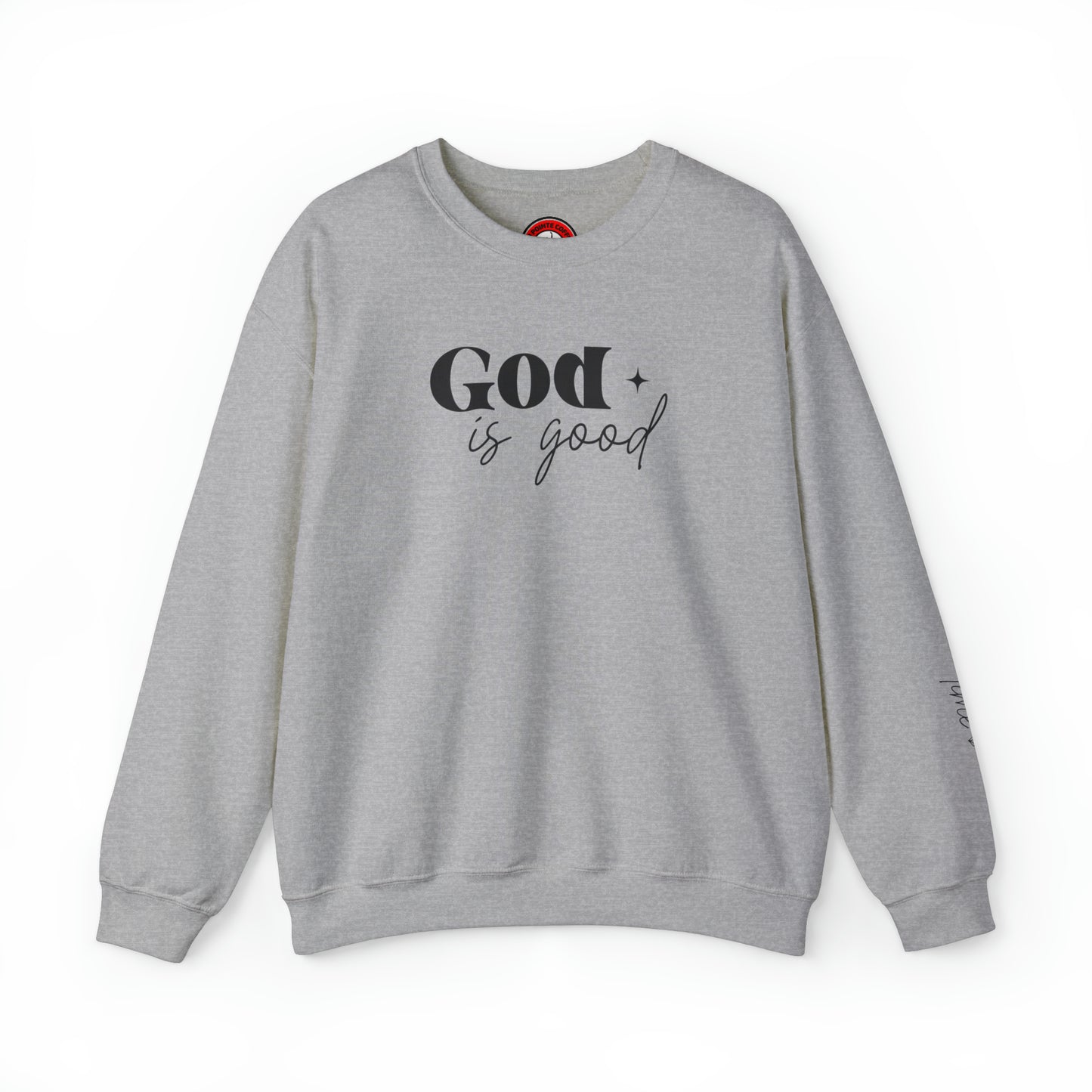 God is good all the time Heavy Blend™ Crewneck Sweatshirt
