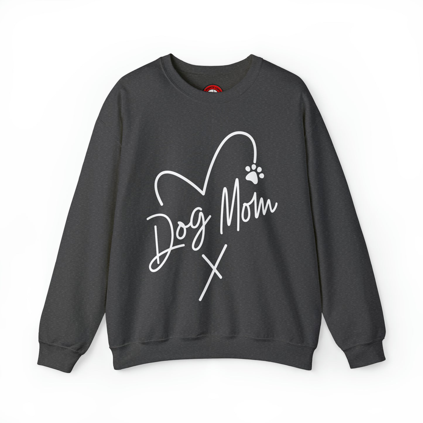 Dog Mom Heavy Blend™ Crewneck Sweatshirt