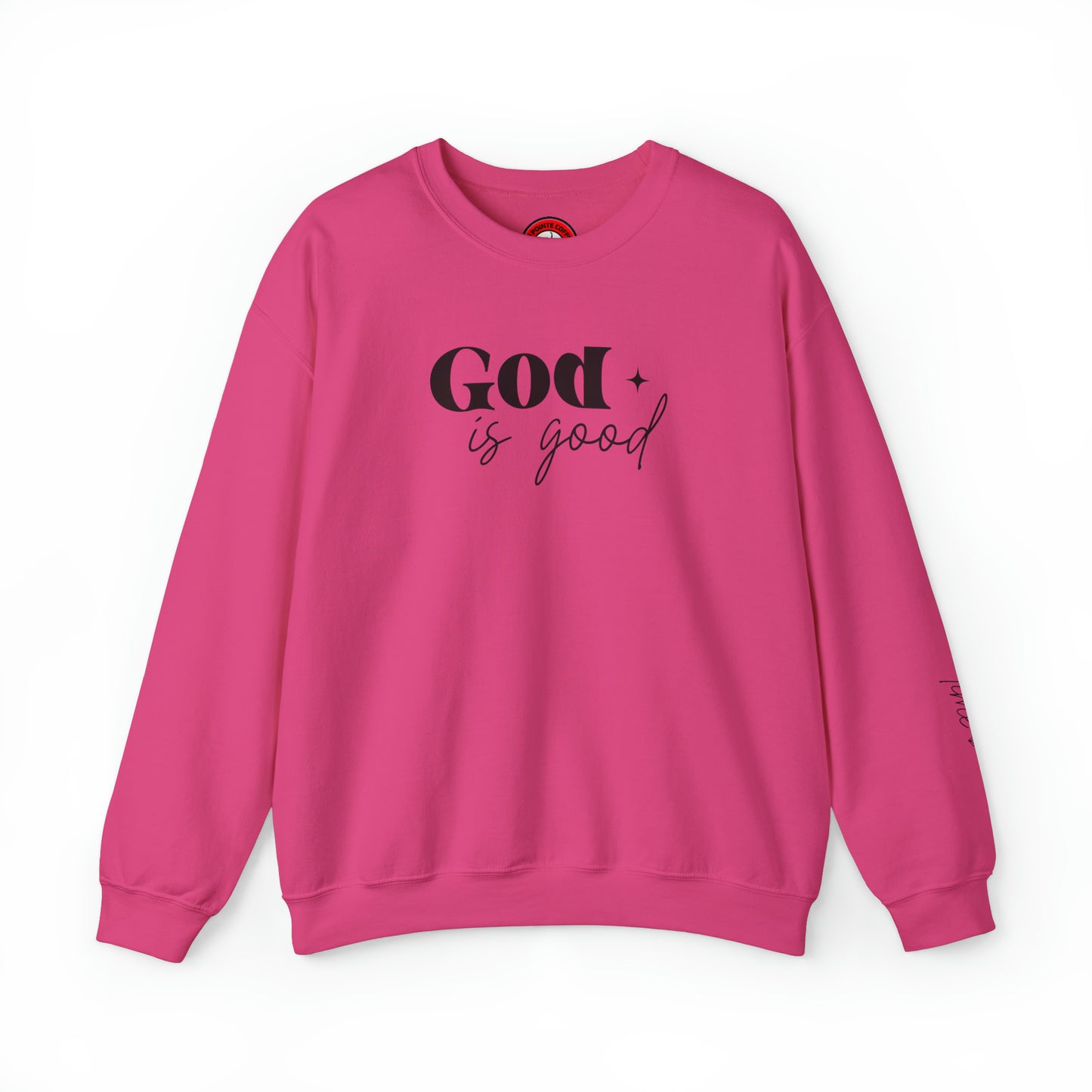 God is good all the time Heavy Blend™ Crewneck Sweatshirt