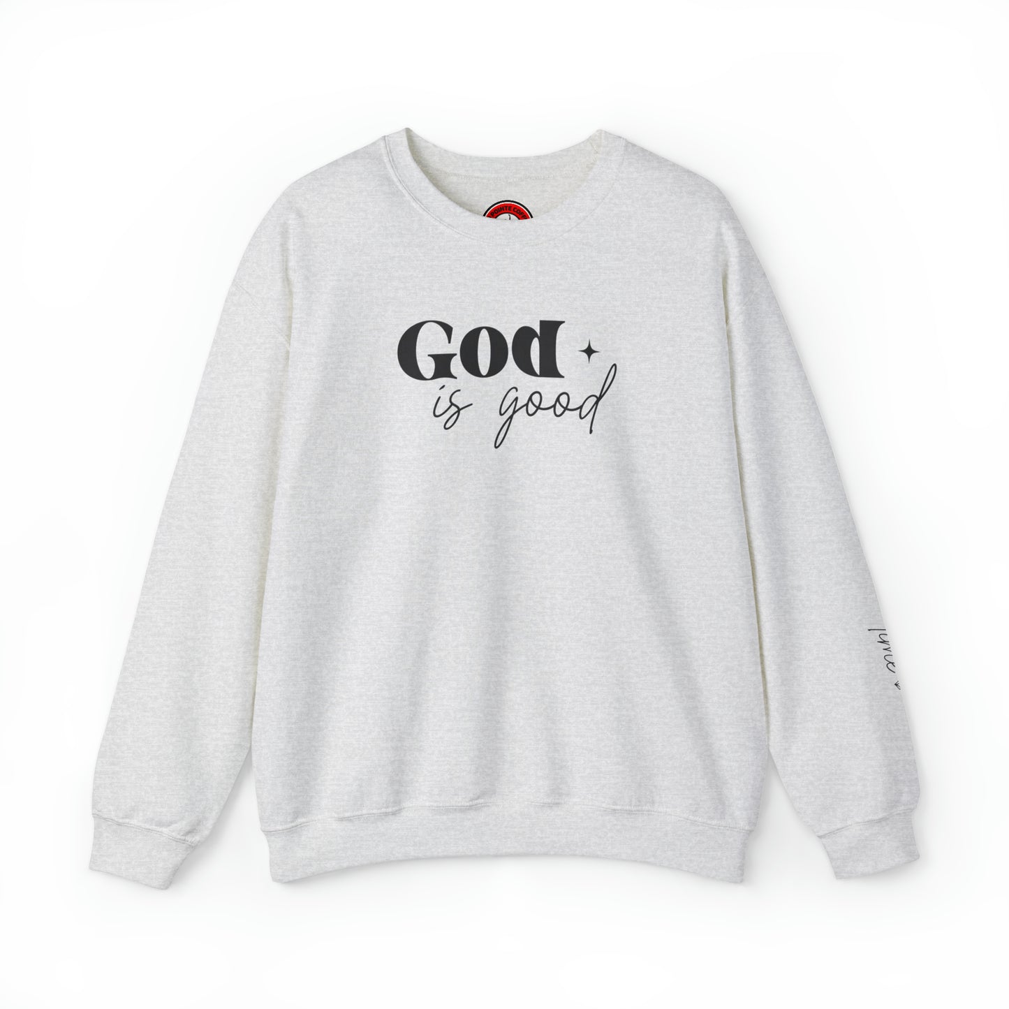 God is good all the time Heavy Blend™ Crewneck Sweatshirt