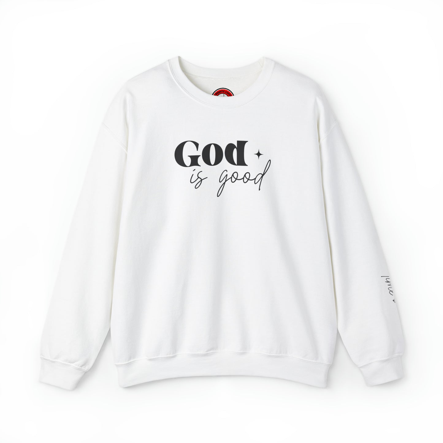 God is good all the time Heavy Blend™ Crewneck Sweatshirt