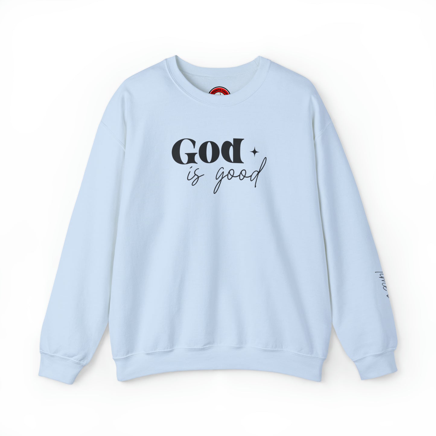 God is good all the time Heavy Blend™ Crewneck Sweatshirt