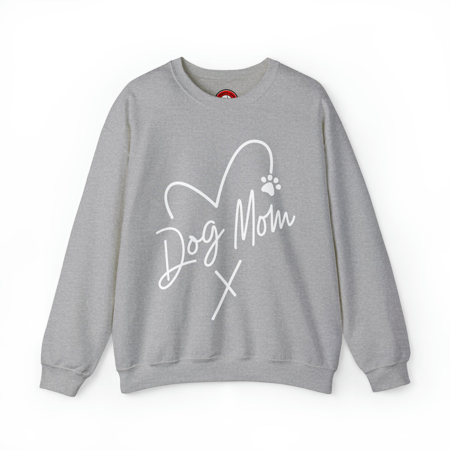 Dog Mom Heavy Blend™ Crewneck Sweatshirt