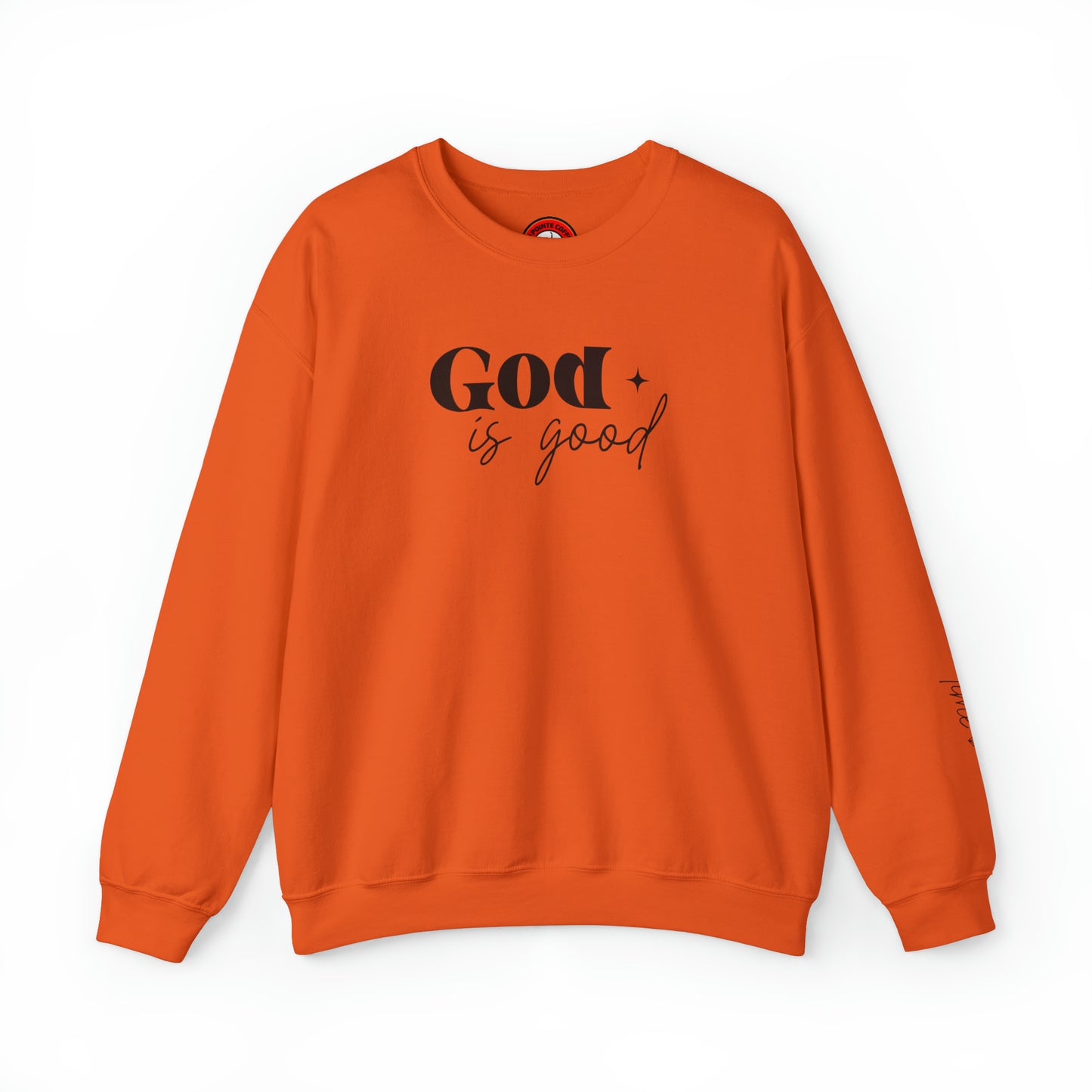 God is good all the time Heavy Blend™ Crewneck Sweatshirt