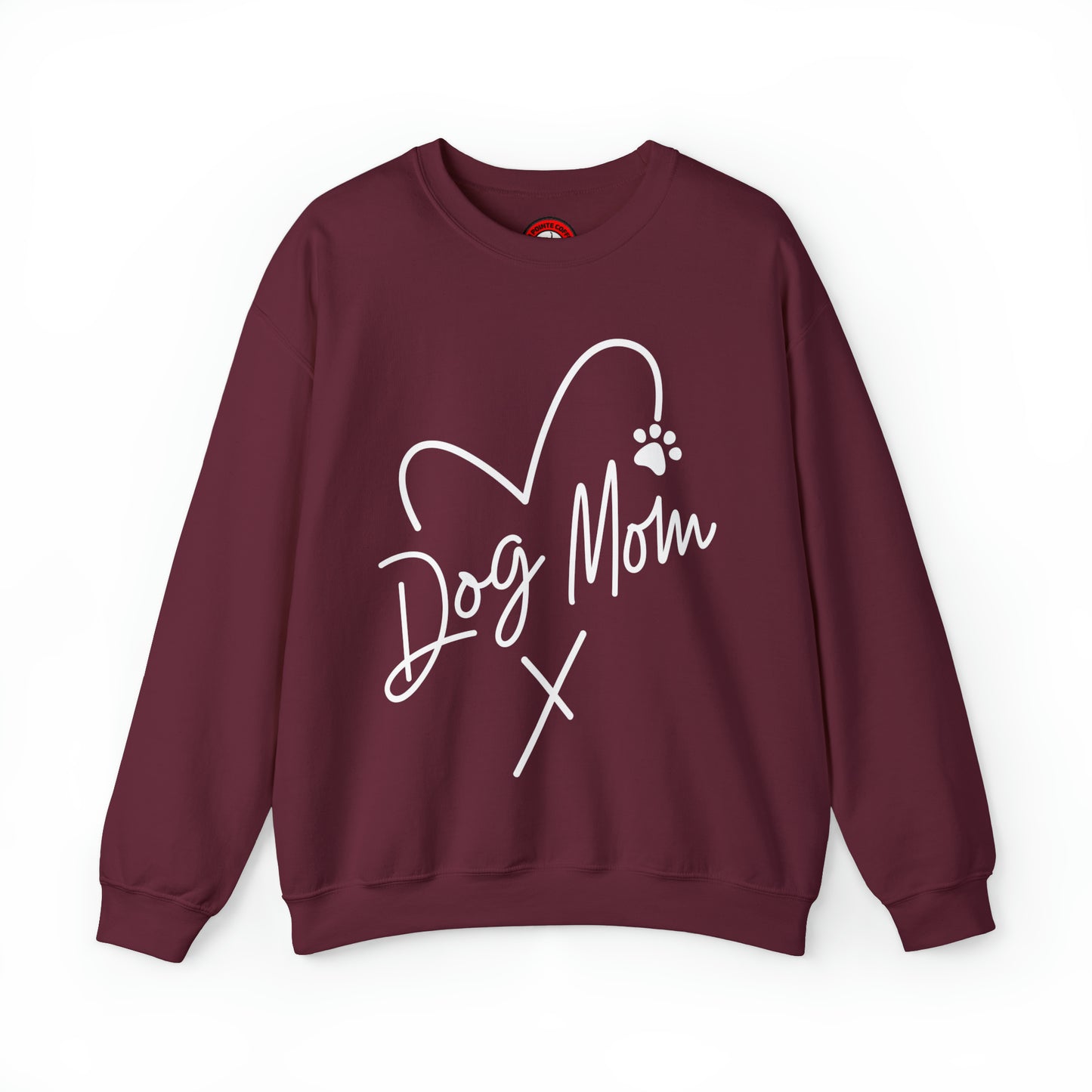 Dog Mom Heavy Blend™ Crewneck Sweatshirt
