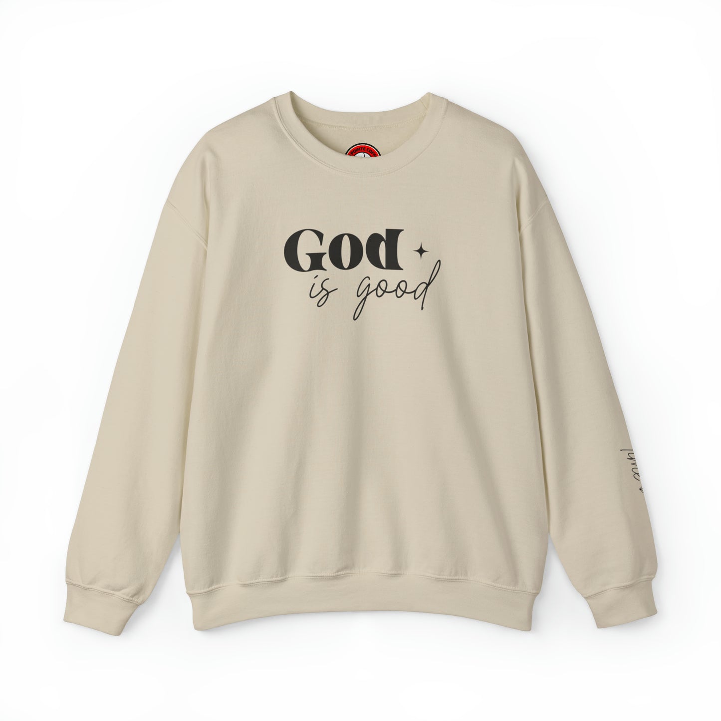 God is good all the time Heavy Blend™ Crewneck Sweatshirt