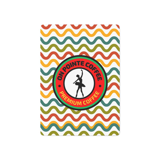 Custom Poker Cards - On Pointe Coffee