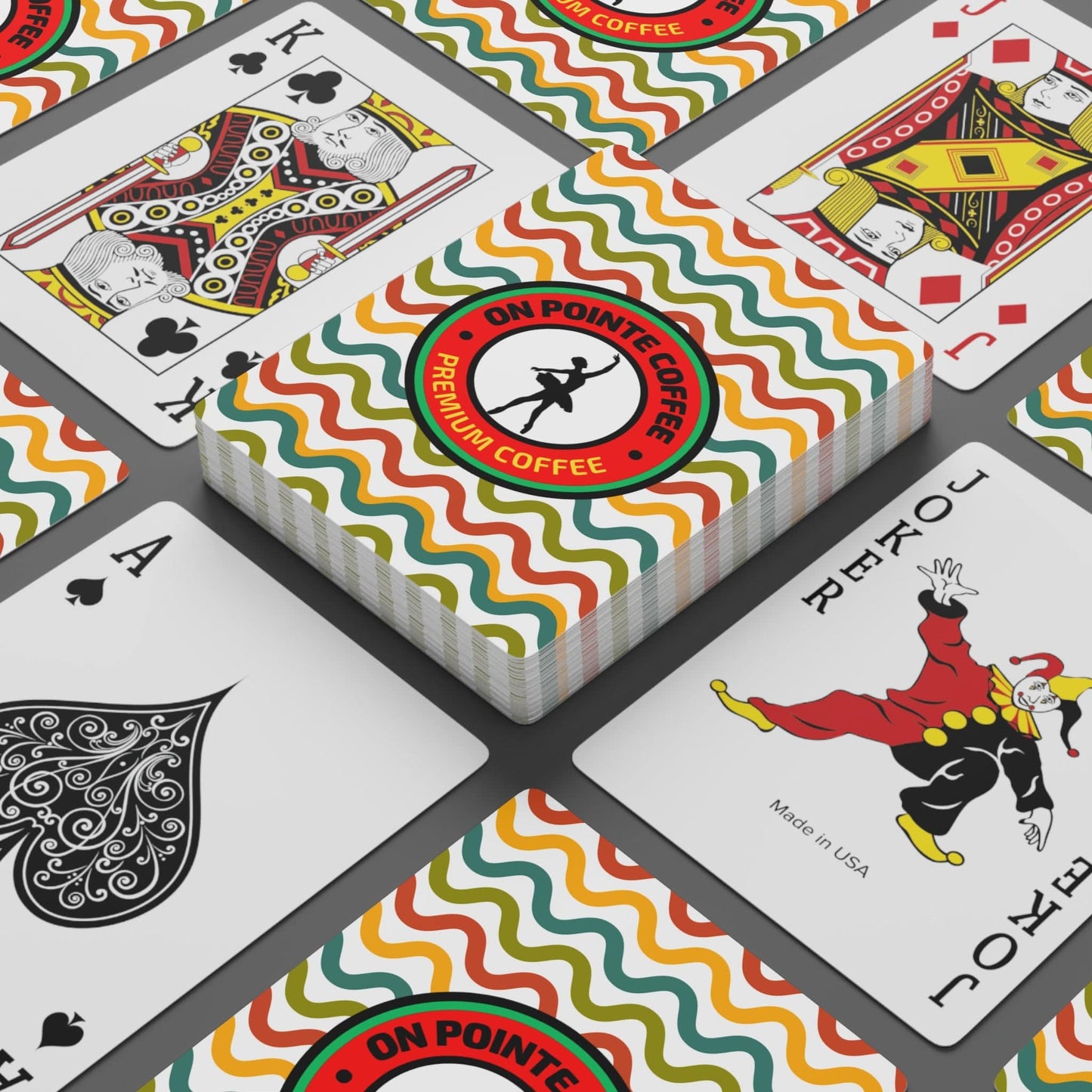 Custom Poker Cards - On Pointe Coffee
