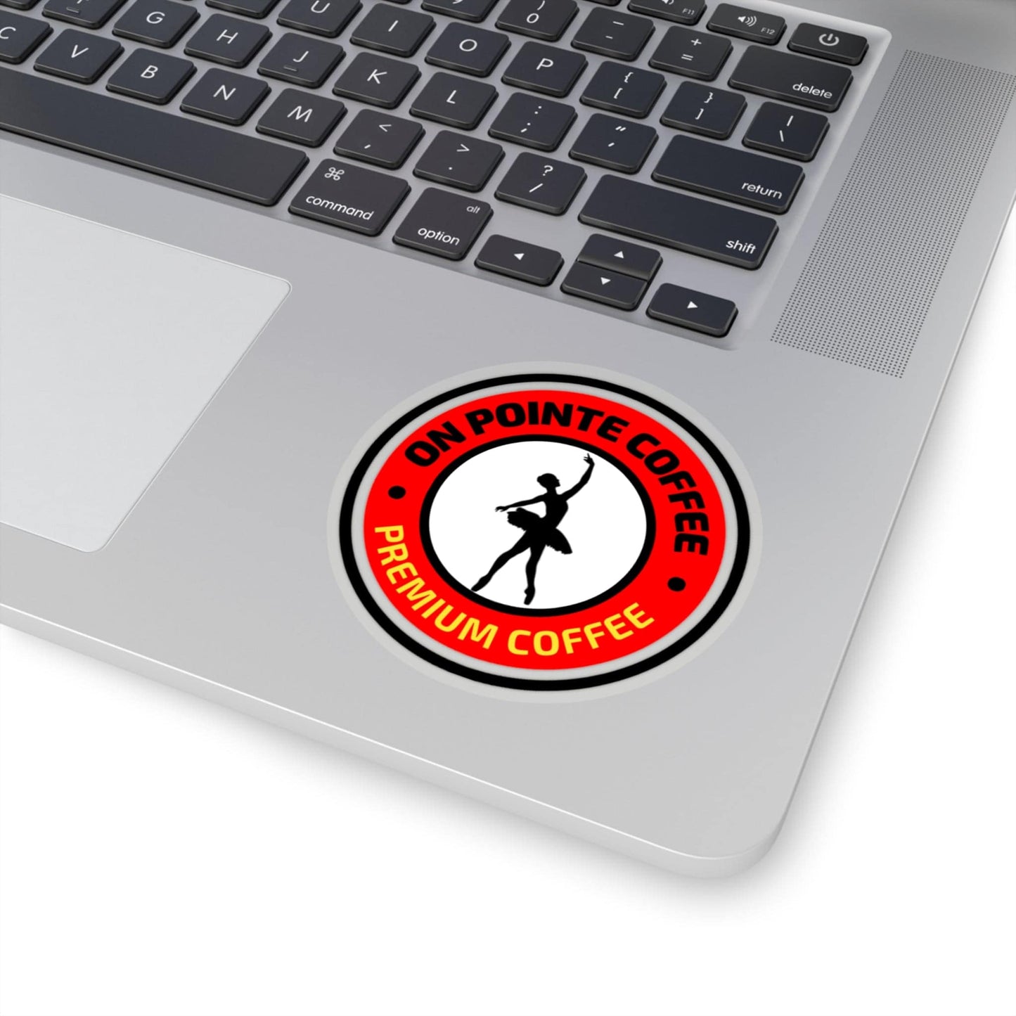 On Pointe Coffee Kiss-Cut Stickers - On Pointe Coffee