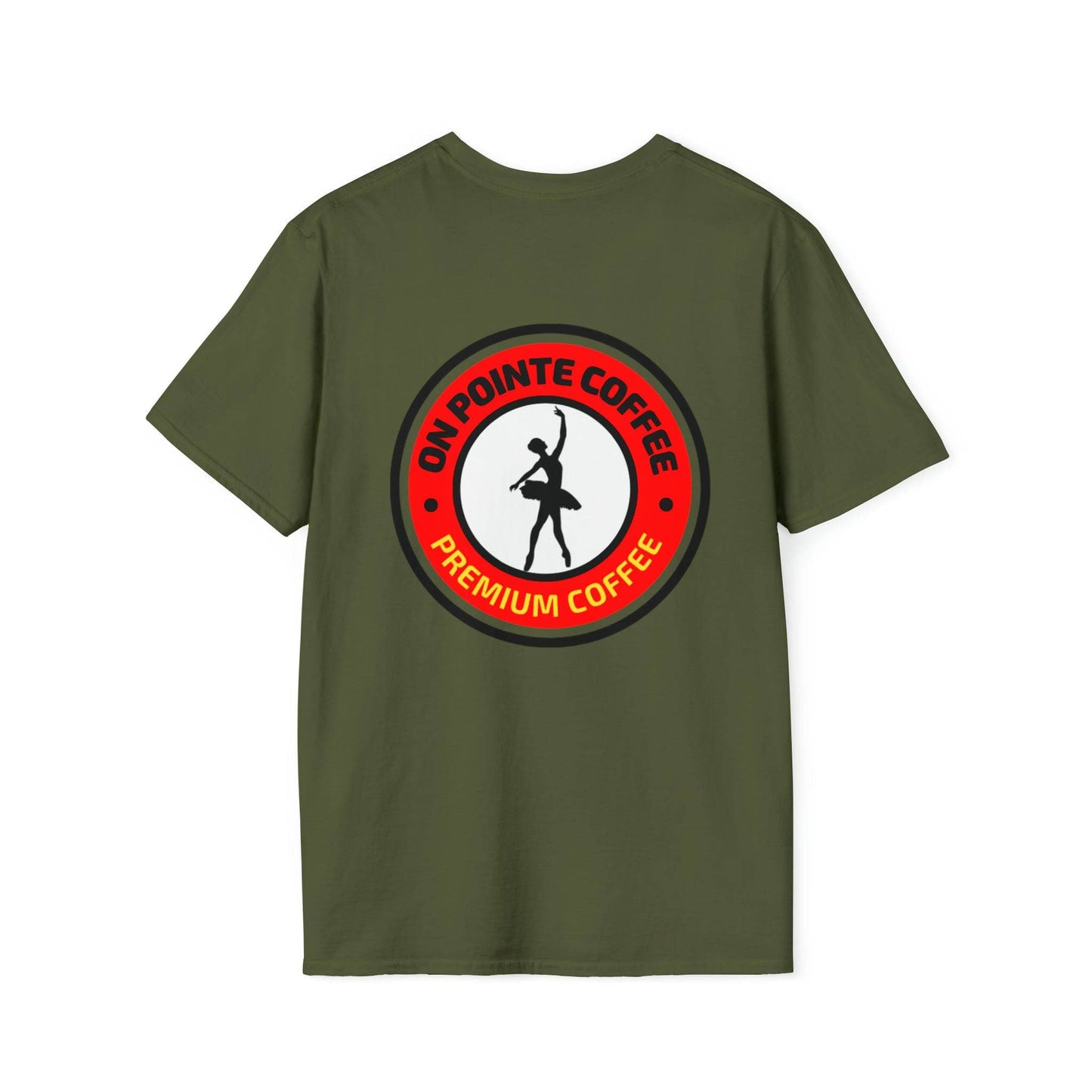 On Pointe Coffee Unisex Softstyle T-Shirt - On Pointe Coffee