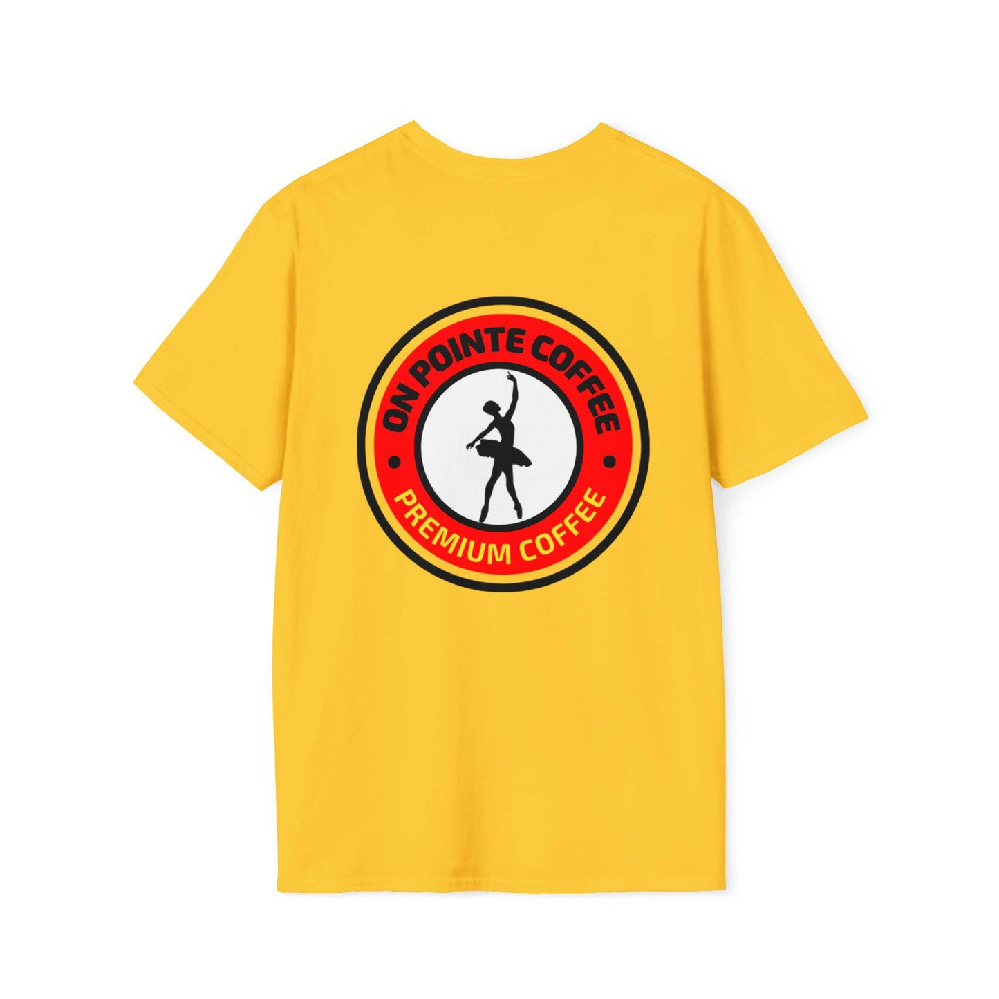 On Pointe Coffee Unisex Softstyle T-Shirt - On Pointe Coffee