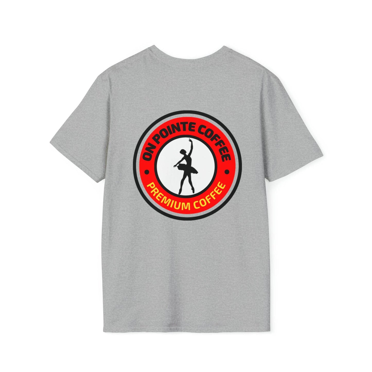 On Pointe Coffee Unisex Softstyle T-Shirt - On Pointe Coffee