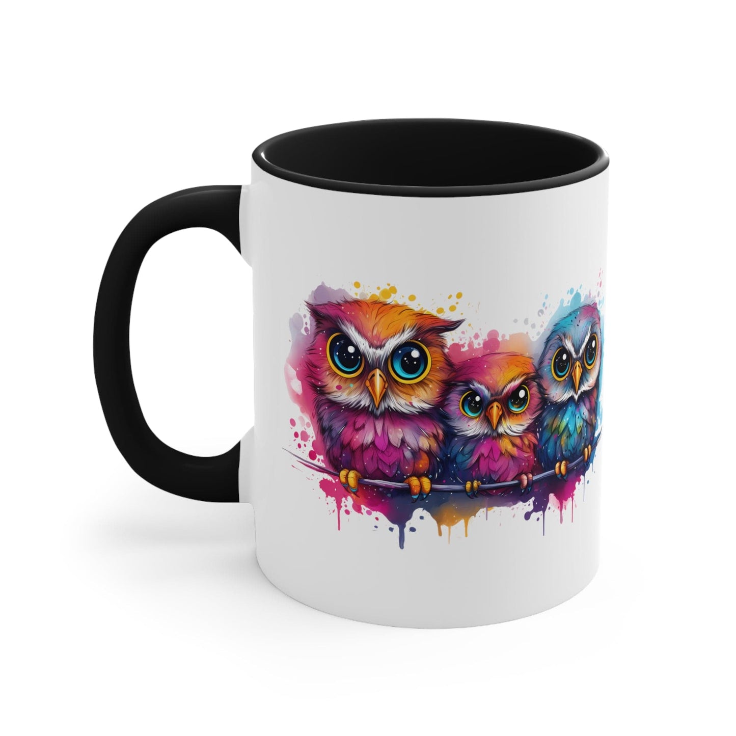 Colorful Owls Mug