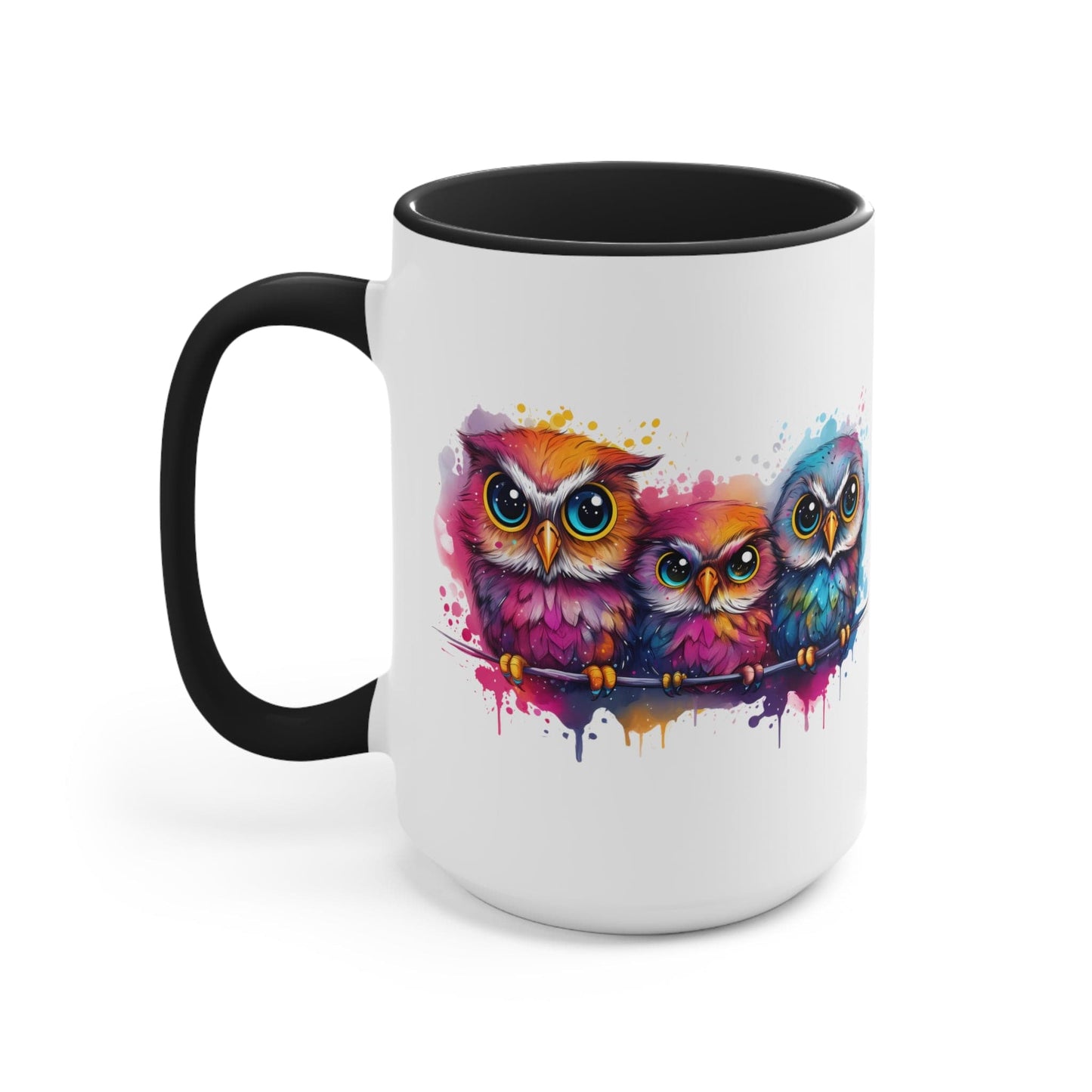 Colorful Owls Mug