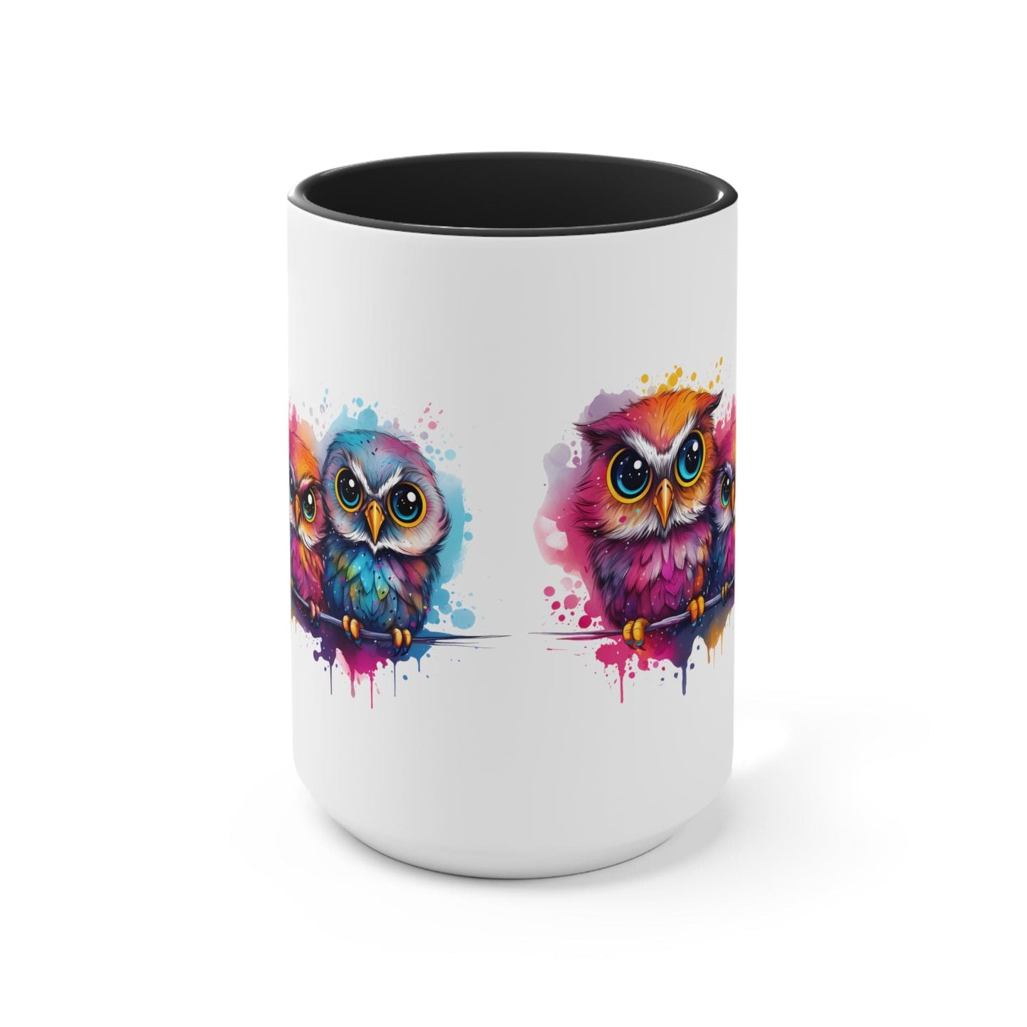 Colorful Owls Mug