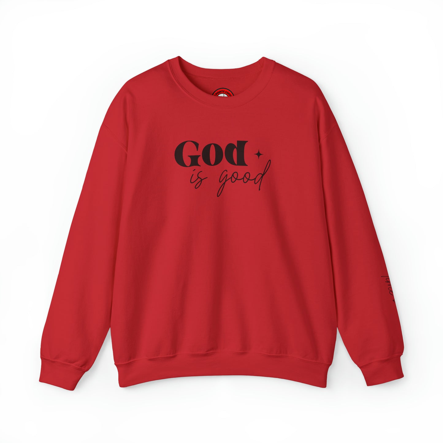 God is good all the time Heavy Blend™ Crewneck Sweatshirt