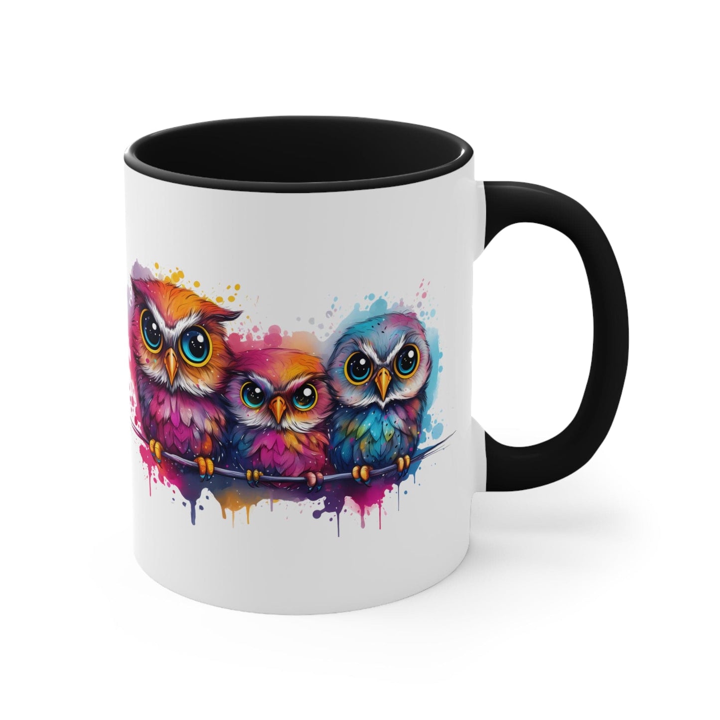 Colorful Owls Mug